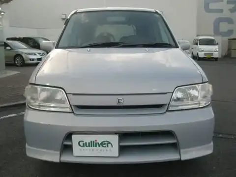 カタログ画像：キューブ （CUBE） アルテ－α 2001年5月 TA-AZ10 1300cc ソニックシルバー（Ｍ）ｏｒシャーベットシルバー（ＴＭ） 燃費17.0km / l フロント