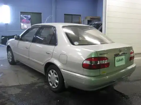 カタログ画像：カローラ （COROLLA） ＳＥサルーン Ｌセレクション 1998年4月 GF-AE114 1600cc ウォームグレーパールメタリック 燃費11.8km / l バック