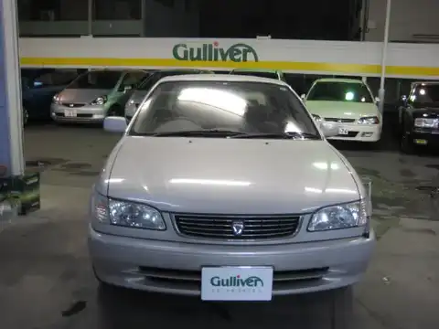 カタログ画像：カローラ （COROLLA） ＳＥサルーン Ｌセレクション 1998年4月 GF-AE110 1500cc ウォームグレーパールメタリック 燃費17.6km / l フロント