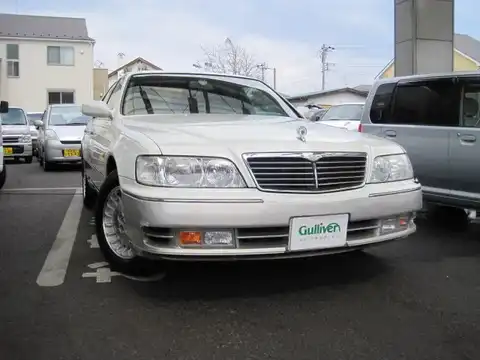 カタログ画像：シーマ （CIMA） ４１ＬＶ Ｓ－Ｆｏｕｒ ＶＩＰ 1997年9月 E-FGNY33 4100cc ホワイトパールツートーン（３Ｐ）（スーパーファインハードコート） 燃費7.0km / l メイン（その他）