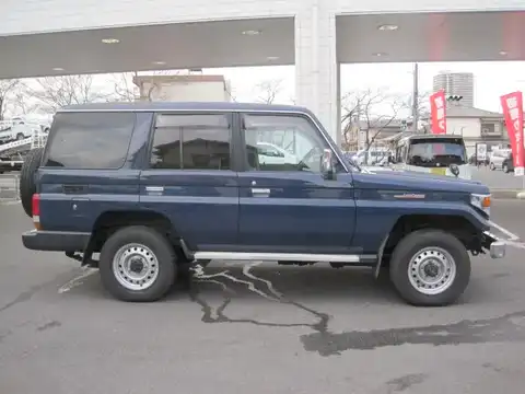 カタログ画像：ランドクルーザー７０ （LAND CRUISER 70） ＬＸ ４ドア 1999年8月 KG-HZJ76V 4200cc ブルー 外装