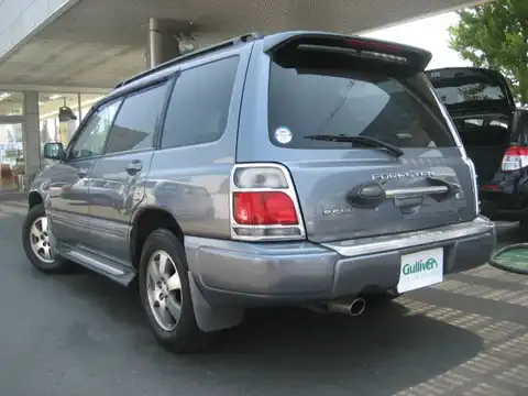 カタログ画像：フォレスター （FORESTER） Ｓ／２０リミテッド 1998年11月 GF-SF5 2000cc クールグレー・メタリック／クールグレー・メタリック 燃費11.6km / l バック