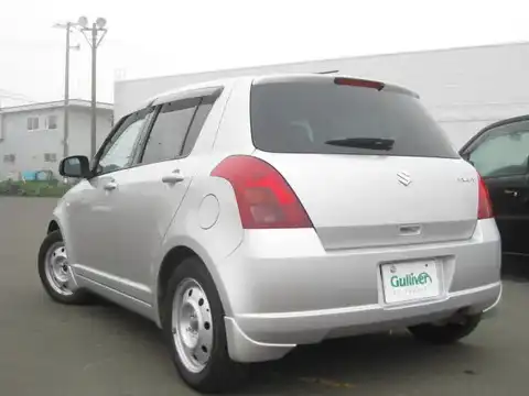 カタログ画像：スイフト （SWIFT） １．３ＸＧ 2005年12月 DBA-ZC11S 1300cc シルキーシルバーメタリック 燃費18.8km / l 外装