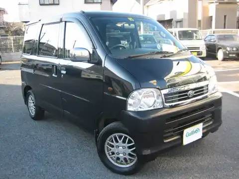 カタログ画像：アトレーワゴン （ATRAI WAGON） ツーリングターボ ロールーフ 2002年1月 TA-S220G 660cc ブラックマイカ 燃費14.8km / l メイン（その他）