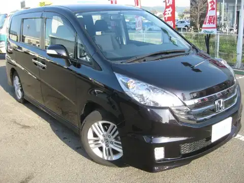 カタログ画像：ステップワゴン （STEPWAGON） スパーダＳ Ｚパッケージ 2007年11月 DBA-RG1 2000cc プレミアムブラキッシュ・パール 燃費12.2km / l メイン（その他）