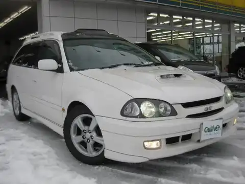 カタログ画像：カルディナ （CALDINA） ＧＴ－Ｔ エアリアル仕様 1997年9月 E-ST215W 2000cc スーパーホワイトII 燃費11.0km / l メイン（その他）