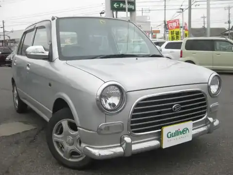 カタログ画像：ミラジーノ （MIRA GINO） ジーノ 2001年10月 LA-L710S 660cc シルバーメタリック 燃費21.0km / l メイン（その他）