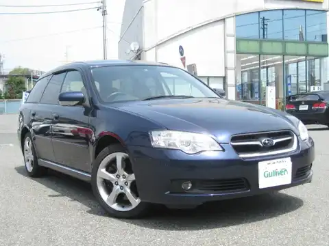 カタログ画像：レガシィツーリングワゴン （LEGACY TOURING WAGON） ３．０Ｒ 2006年5月 DBA-BPE 3000cc オブシディアンブラック・パール 燃費11.6km / l メイン（その他）