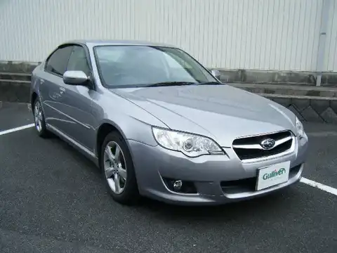 カタログ画像：レガシィＢ４ （LEGACY B4） ２．０ｉ 2008年5月 CBA-BL5 2000cc スティールシルバー・メタリック 燃費14.0km / l メイン