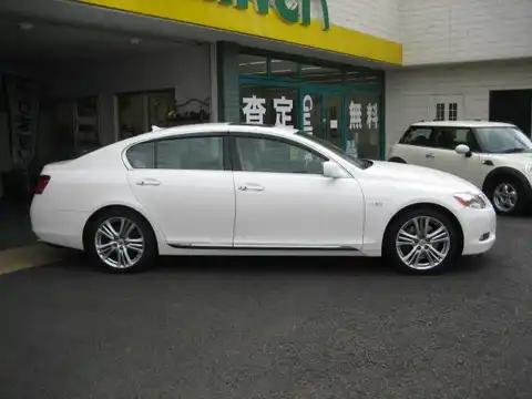 カタログ画像：ＧＳ （GS） ＧＳ４５０ｈ バージョンＬ 2006年3月 DAA-GWS191 3500cc ホワイトパールクリスタルシャインorブルーイッシュパールクリスタルシャイン 燃費14.2km / l 外装