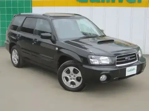 カタログ画像：フォレスター （FORESTER） ＸＴ 2003年2月 TA-SG5 2000cc ブラックトパーズ・マイカ 燃費13.0km / l メイン（その他）