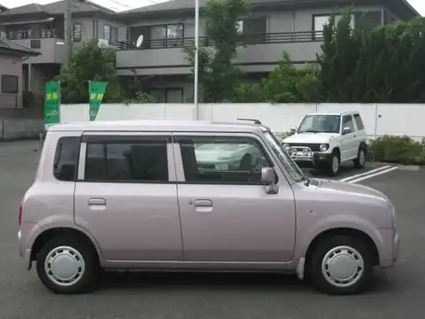 カタログ画像：アルトラパン （ALTO LAPIN） Ｇ 2004年4月 CBA-HE21S 660cc ラベンダーメタリック 燃費19.8km / l 外装