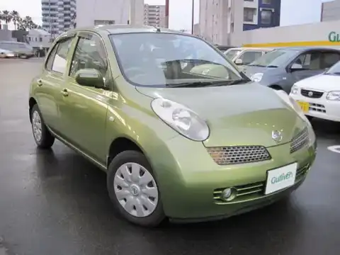 カタログ画像：マーチ （MARCH） １２ｃ 2002年3月 UA-AK12 1200cc フレッシュオリーブ（Ｍ） 燃費19.0km / l メイン（その他）