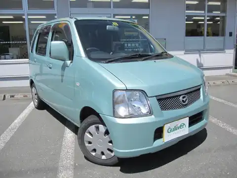 カタログ画像：ＡＺワゴン （AZ-WAGON） ＦＭ－Ｇターボ 2003年4月 TA-MD22S 660cc レイクブルーメタリック 燃費16.8km / l メイン（その他）