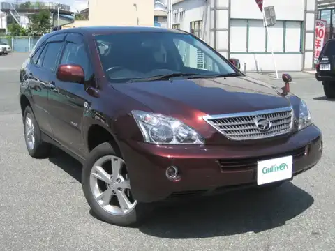 カタログ画像：ハリアーハイブリッド （HARRIER HYBRID） プレミアムＳパッケージ 2008年9月 DAA-MHU38W 3300cc カッパーブラウンマイカ 燃費17.8km / l メイン（その他）