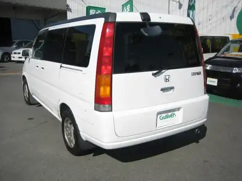 カタログ画像：ステップワゴン （STEPWAGON） Ｗ ポップアップシート 2000年8月 GF-RF1 2000cc タフタホワイト 燃費11.4km / l バック