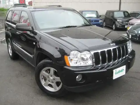 カタログ画像：ジープ・グランドチェロキー （JEEP GRAND CHEROKEE） リミテッド４．７ 2006年6月 GH-WH47 4700cc ブリリアントブラッククリスタルパールコート 燃費6.1km / l メイン（その他）