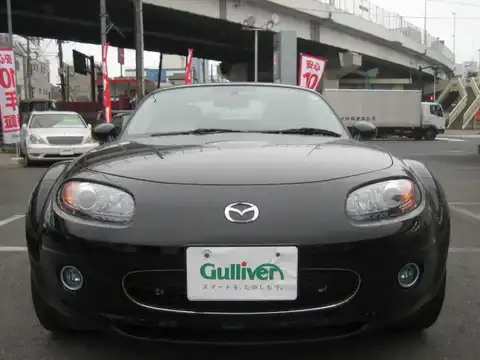 カタログ画像：ロードスター （ROADSTER） ＲＳ ＲＨＴ 2006年8月 CBA-NCEC 2000cc ブリリアントブラック 燃費13.0km / l フロント