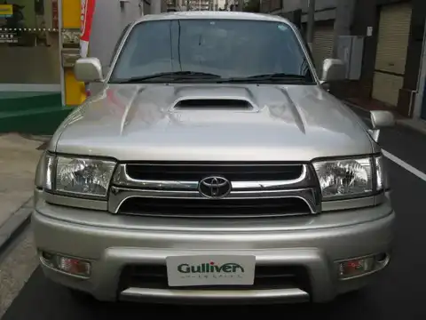 カタログ画像：ハイラックスサーフ （HILUX SURF） ＳＳＲ－Ｇ 2000年7月 KH-KDN185W 3000cc シルバーメタリック 燃費10.4km / l フロント