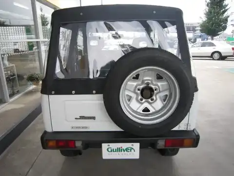 カタログ画像：ジムニー （JIMNY） 幌 ＣＣ 1995年11月 V-JA12C 660cc スペリアホワイト バック