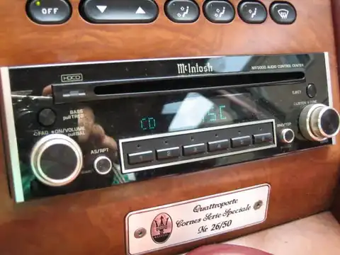 カタログ画像：クアトロポルテ （QUATTROPORTE） エボルツィオーネＶ８ 1998年11月 GF-QP8 3200cc 内装