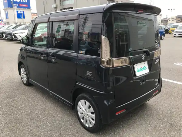 中古車 スズキ スペーシアカスタム Bカメラ 社外ナビ 両側パワスラ フルセグ