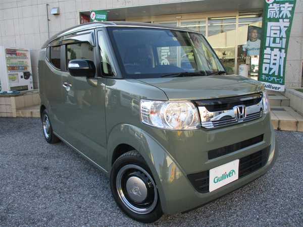ホンダ ｎ ｂｏｘスラッシュ ｇ ｌインテリアカラーパッケージ 19年式 平成31 令和1年式 緑 Id 中古 車検索のガリバー