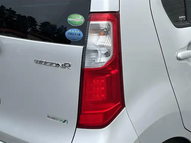 スズキ ワゴンＲ FX 岩手県 2014(平26)年 6.9万km シルキーシルバーメタリック 禁煙車/4WD/純正オーディオ/→CD/FM/AM/AUX/運転席シートヒーター/電動格納ミラー/冬タイヤホイール車載/〇ドアバイザー/〇フロアマット/〇取扱説明書