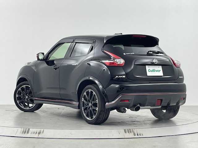 日産 ジューク ニスモ 埼玉県 2018(平30)年 3.6万km スーパーブラック 純正SDナビ　/　CD/DVD/Bluetooth/フルセグ/純正ドライブレコーダー/アラウンドビューモニター/モニター付き自動防眩式ルームミラー/オートライト/HIDヘッドライト/ビルドインETC/４WD/プッシュスタート/インテリジェントキー