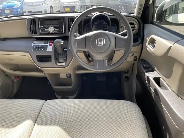 ホンダ Ｎ ＯＮＥ G Lパッケージ 静岡県 2013(平25)年 10.7万km プレミアムホワイトパール ワンオーナー/プッシュスタート/スマートキー/オートエアコン/オートライト/サイド＆カーテンエアバッグ/ETC/Pioneer製CD/USBチューナー(FH-580)/横滑り防止/新車時保証書/取扱説明書