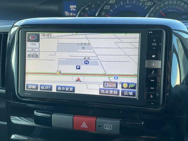 ダイハツ タント Gスペシャル 道東・釧路十勝 2012(平24)年 10.6万km ミスティックレッドクリスタルメタリック ・４WD/・純正SDナビ/（ワンセグ ラジオ Bluetooth)/・片側パワースライドドア/・バックカメラ/・スマートキー/・フォグライト/・純正フロアマット/・ドアバイザー/・純正アルミホイール付サマータイヤ積込