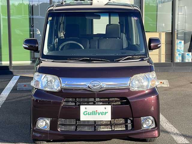 ダイハツ タント Gスペシャル 道東・釧路十勝 2012(平24)年 10.6万km ミスティックレッドクリスタルメタリック ・４WD/・純正SDナビ/（ワンセグ ラジオ Bluetooth)/・片側パワースライドドア/・バックカメラ/・スマートキー/・フォグライト/・純正フロアマット/・ドアバイザー/・純正アルミホイール付サマータイヤ積込