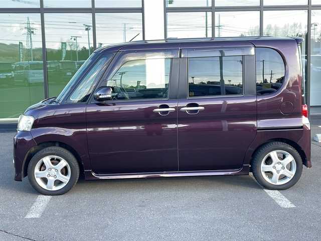 ダイハツ タント Gスペシャル 道東・釧路十勝 2012(平24)年 10.6万km ミスティックレッドクリスタルメタリック ・４WD/・純正SDナビ/（ワンセグ ラジオ Bluetooth)/・片側パワースライドドア/・バックカメラ/・スマートキー/・フォグライト/・純正フロアマット/・ドアバイザー/・純正アルミホイール付サマータイヤ積込