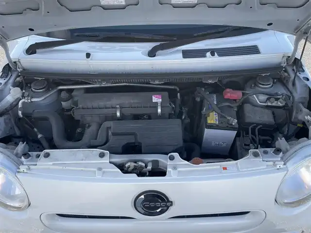 ダイハツ ミラ ココア X 滋賀県 2016(平28)年 10.6万km パールホワイトⅢ ワンオーナー/社外ナビ/・ワンセグ/CD/シートリフター/電動格納ミラー/アイドリングストップ/14インチAW付スタッドレスタイヤ積載/スマートキー