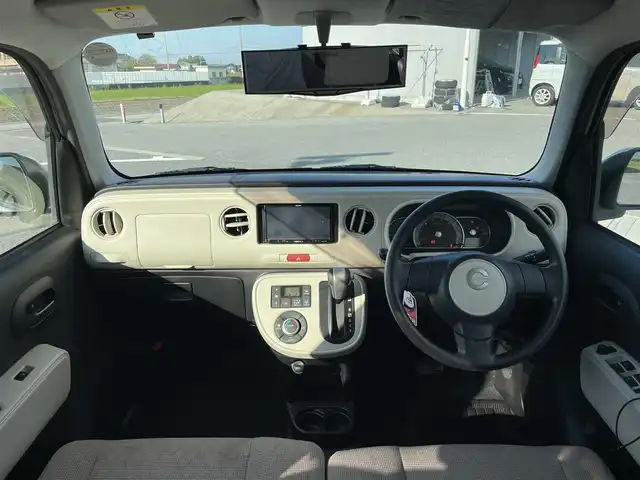 ダイハツ ミラ ココア X 滋賀県 2016(平28)年 10.6万km パールホワイトⅢ ワンオーナー/社外ナビ/・ワンセグ/CD/シートリフター/電動格納ミラー/アイドリングストップ/14インチAW付スタッドレスタイヤ積載/スマートキー