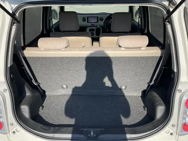 ダイハツ ミラ ココア X 滋賀県 2016(平28)年 10.6万km パールホワイトⅢ ワンオーナー/社外ナビ/・ワンセグ/CD/シートリフター/電動格納ミラー/アイドリングストップ/14インチAW付スタッドレスタイヤ積載/スマートキー