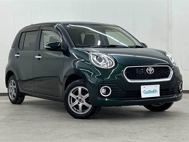 トヨタ パッソ モーダ 道央・札幌 2016(平28)年 4.2万km ダークエメラルドマイカ /4WD//純正メモリナビ：NSCP-W64/(AM/FM/CD/TV/BT)//ステアリングスイッチ//アイドリングストップ//運転席シートヒーター//電動格納ミラー//ウインカーミラー//プッシュスタート//ビルトインETC//寒冷地仕様//純正エンジンスターター//スマートキー//スペアキー１本//１４インチ社外アルミ