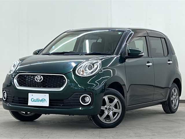 トヨタ パッソ モーダ 道央・札幌 2016(平28)年 4.2万km ダークエメラルドマイカ /4WD//純正メモリナビ：NSCP-W64/(AM/FM/CD/TV/BT)//ステアリングスイッチ//アイドリングストップ//運転席シートヒーター//電動格納ミラー//ウインカーミラー//プッシュスタート//ビルトインETC//寒冷地仕様//純正エンジンスターター//スマートキー//スペアキー１本//１４インチ社外アルミ