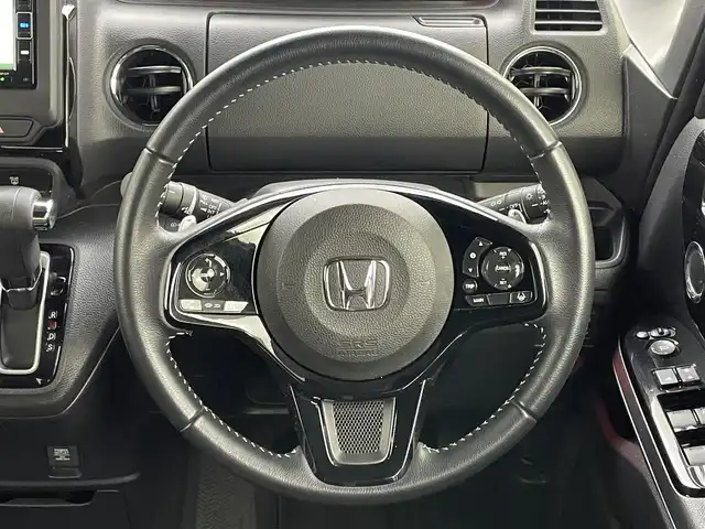 ホンダ Ｎ ＢＯＸ カスタム L ターボ 岡山県 2021(令3)年 5.1万km クリスタルブラックパール 純正ナビ VXM-214VFi/地デジフルセグ/Bluetooth/CD/DVD/バックカメラ/ホンダセンシング /アダプティブクルーズコントロール/両側パワースライド/LEDヘッドライト/パドルシフト /前後ドラレコ /モデューロアルミホイール/オートライト /オートハイビーム /ヘッドライトレベライザー/純正フロアマット/プッシュスタート /スマートキー