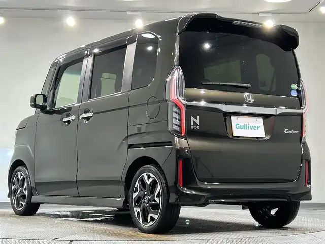ホンダ Ｎ ＢＯＸ カスタム G L ターボ ホンダセンシング 愛知県 2019(令1)年 7.8万km プレミアムグラマラスブロンズP 純正８インチナビ　/（Bluetooth/フルセグTV/AM/FM/CD/DVD/SD/USB）/衝突軽減ブレーキ　/両側電動スライドドア　/レーダークルーズコントロール　/ＬＥＤヘッドライト　/ＥＴＣ　/前後ドライブレコーダー　/コーナーセンサー　/レーンキープアシスト　/プッシュスタート/ＵＳＢ接続　/スペアキー/スマートキー/ミュージックサーバー/ミュージックプレイヤー接続/純正フロアマット/純正15インチアルミホイール/オートライト
