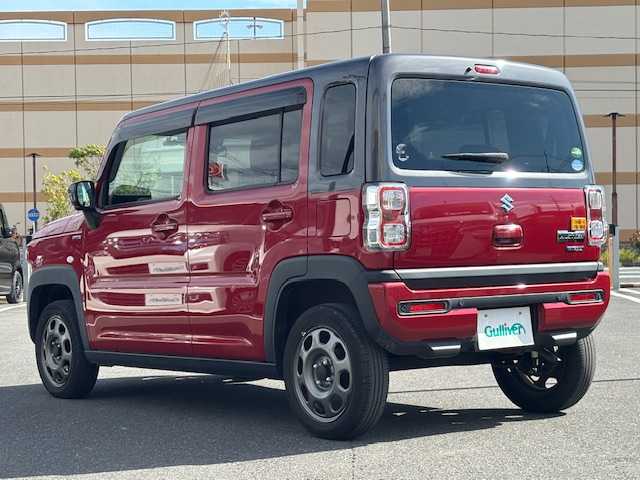 スズキ ハスラー HYBRID G 宮城県 2021(令3)年 4.6万km フェニックスレッドパール/ガンメタリック2トーンルーフ 登録時走行距離45115km/ワンオーナー/メーカーオプションメモリーナビ/アラウントビューモニター/フルセグTV/AM/FM/Bluetooth/CD/DVD/プッシュスタート/全方位カメラ/ドライブレコーダー/シートヒーター/純正フロアマット/純正アルミホイール/衝突軽減ブレーキ/レーンキープアシスト/オートライト