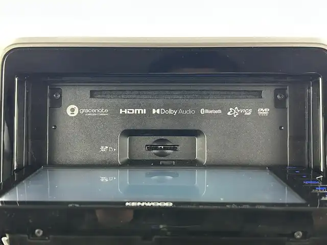 スズキ スペーシア カスタム HYBRID GS 千葉県 2021(令3)年 1.3万km ピュアホワイトP 禁煙車/デュアルカメラブレーキサポート/社外ナビ/・MDV-S709W/・CD/DVD/BT/フルセグTV/バックカメラ　/左側パワースライドドア/リヤコーナーセンサー/オートクルーズコントロール/車線逸脱警報機能/LEDヘッドライト/オートライト/オートハイビーム/D席シートヒーター/スマートキー/スペアキー/純正14インチAW