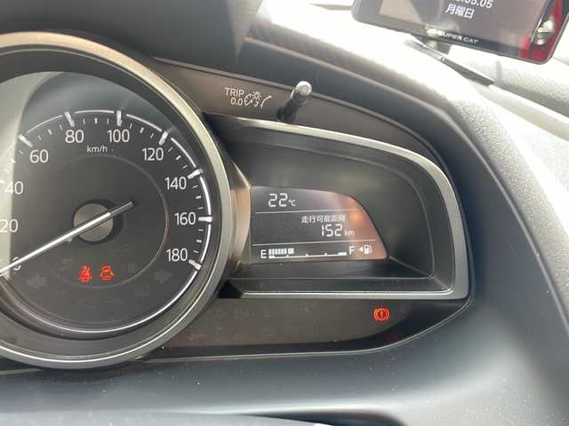 マツダ デミオ 15S 広島県 2019(平31)年 4.4万km ソウルレッドクリスタルM /登録時走行距離/　　　　　　　43658キロ/i-stop/純正ナビ/全方位モニター/地デジ/シートヒーター/スペアキー×１/ビルトインETC/新車時整備手帳/　　【保証書】/取扱説明書/