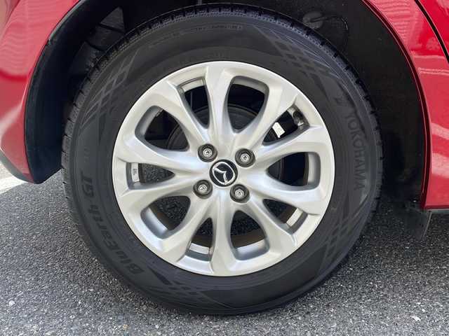 マツダ デミオ 15S 広島県 2019(平31)年 4.4万km ソウルレッドクリスタルM /登録時走行距離/　　　　　　　43658キロ/i-stop/純正ナビ/全方位モニター/地デジ/シートヒーター/スペアキー×１/ビルトインETC/新車時整備手帳/　　【保証書】/取扱説明書/