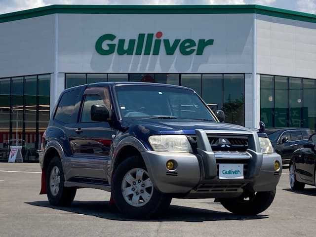 三菱 パジェロ ショート ｚｒ パートタイム4wd Mt車 純正ナビ Etc 04年式 平成16年式 グランブルー Id 中古車検索のガリバー