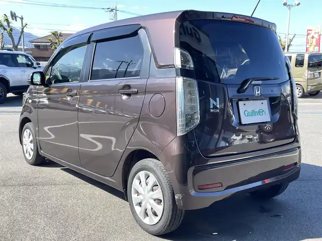 ホンダ Ｎ ＷＧＮ G Aパッケージ 愛媛県 2015(平27)年 6.7万km プレミアムディープモカパール CTBA（衝突被害軽減ブレーキ）/純正7インチナビ（CD/DVD/Bluetooth）/ワンセグTV/バックカメラ/ステアリングスイッチ/プッシュスタート/オートライト/HIDヘッドライト/ベンチシート/純正フロアマット/スペアキー/ABS/横滑り防止装置/カーテンエアバッグ