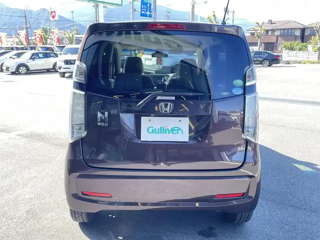 ホンダ Ｎ ＷＧＮ G Aパッケージ 愛媛県 2015(平27)年 6.7万km プレミアムディープモカパール CTBA（衝突被害軽減ブレーキ）/純正7インチナビ（CD/DVD/Bluetooth）/ワンセグTV/バックカメラ/ステアリングスイッチ/プッシュスタート/オートライト/HIDヘッドライト/ベンチシート/純正フロアマット/スペアキー/ABS/横滑り防止装置/カーテンエアバッグ