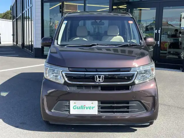 ホンダ Ｎ ＷＧＮ G Aパッケージ 愛媛県 2015(平27)年 6.7万km プレミアムディープモカパール CTBA（衝突被害軽減ブレーキ）/純正7インチナビ（CD/DVD/Bluetooth）/ワンセグTV/バックカメラ/ステアリングスイッチ/プッシュスタート/オートライト/HIDヘッドライト/ベンチシート/純正フロアマット/スペアキー/ABS/横滑り防止装置/カーテンエアバッグ