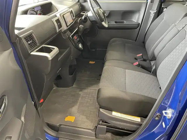 ダイハツ ウェイク G ターボ SA Ⅲ 福島県 2018(平30)年 1.7万km ブルーメタリック ワンオーナー/4WD/純正メモリーナビ/CD/DVD/SD/BT/USB/フルセグTV/社外14インチAW(純正AW＋夏タイヤ積込)/スマートアシスト３/パノラマモニター/両側パワースライドドア/アイドリングストップ/ステアリングリモコン/シートヒーター/バックカメラ/オートハイビーム/オートライト/LEDヘッドライト/フォグライト/ドライブレコーダー/プッシュスタート/ドアバイザー/フロアマット