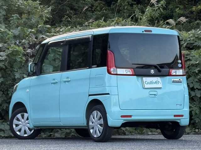 スズキ スペーシア X 大分県 2015(平27)年 9.4万km フレンチミントPM パワースライドドア /社外メモリーナビ/スマートキー/エンジンプッシュスタート/ETC